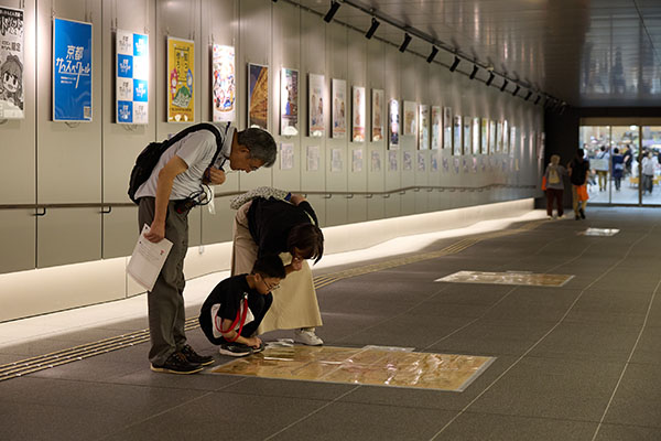 京都市役所本庁舎地下2階連絡通路