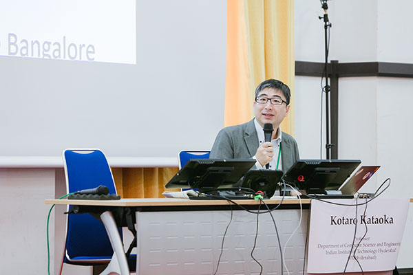 片岡 広太郎 インド工科大学 ハイデラバード校（IITH）教授・本学 総合研究推進本部 客員教授