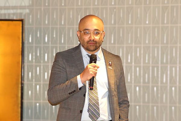 Kyoto University Lectureship Award -Award Ceremony & Commemorative Lecture (April 16, 2026)The Public Affairs Officer of the U.S. Consulate General Osaka-Kobe delivers remarks at the reception.